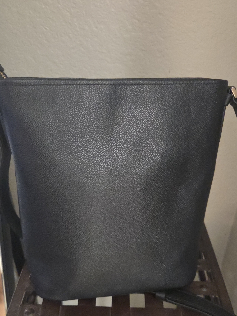 Kate Spade Black Pebbled Leather Crossbody Bag - Picture 5 of 6
